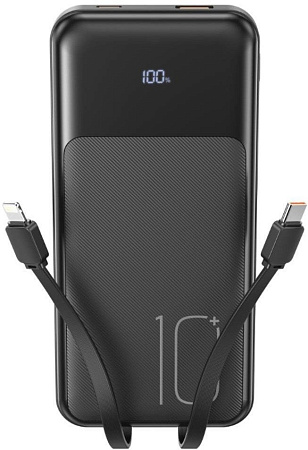 XO PR248 10000mAh (черный)