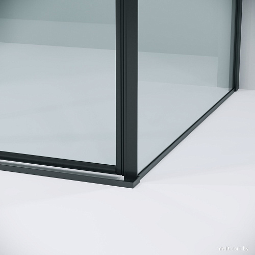 Душевой уголок Grossman Galaxy 110x70x195 120.K33.01.1170.21.00 (черный матовый/стекло прозрачное)