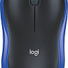 Мышь Logitech M186 (черный/синий)