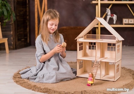 Кукольный домик ХэппиДом Коттедж HK-D009
