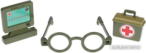 Игровой набор доктора терапевта Играем вместе Военный 2004U064-R