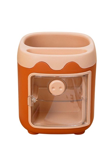 Органайзер для хранения ILikeGift Bear cuteness + стикеры 132-0248 (красный)