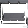Садовые качели National Tree Company Simple с тентом К-1 DS-186 (серый)