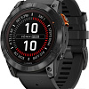 Умные часы Garmin Fenix 7X Pro Solar (сланцево-серый/черный)