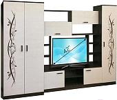 Стенка Евва Престиж-1 (венге/бодега)