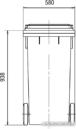 ESE 240 л (зеленый)