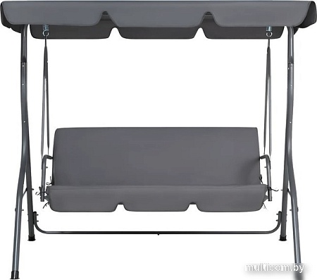 Садовые качели National Tree Company Simple с тентом К-1 DS-186 (серый)
