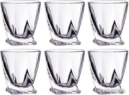 Набор стопок (шотов) Crystalite Bohemia Quadro 669-140