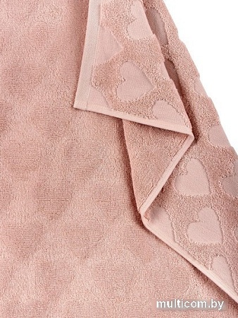 Полотенце Sofi De MarkO Love 70х140 ПЛ-ЛВ-70х140р (розовый)