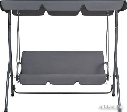 Садовые качели National Tree Company Simple с тентом К-1 DS-186 (серый)