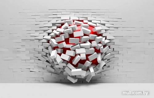 Фотообои Citydecor Сквозь стену 3D с защитным покрытием 400x254