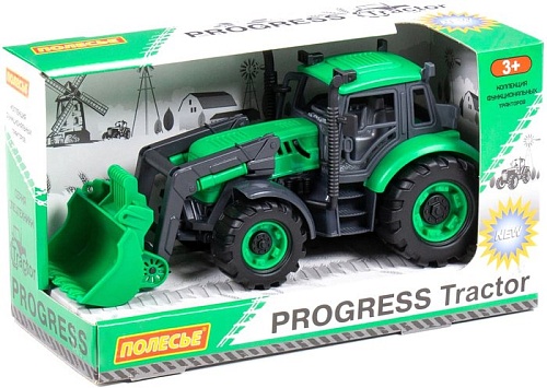 Трактор Полесье Прогресс 91796 (зелёный)