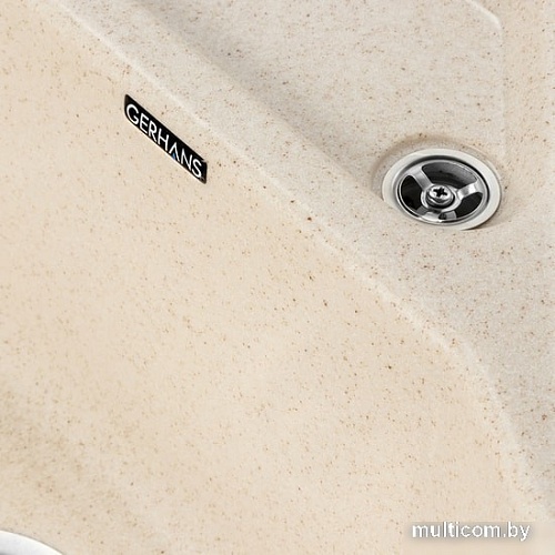 Кухонная мойка Gerhans E08 (бежевый)