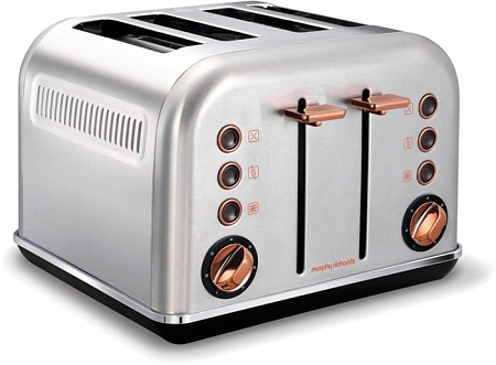 Тостер Morphy Richards Accents Rose Gold Brushed 242105
