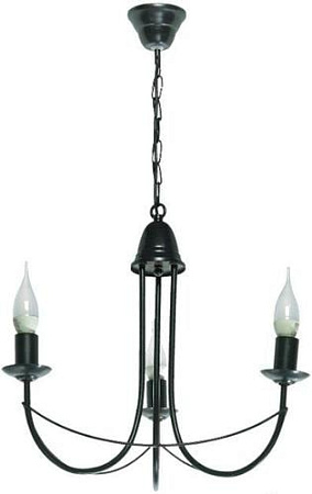 Подвесная люстра Lampex Nikozja 3 462/3 (черный)