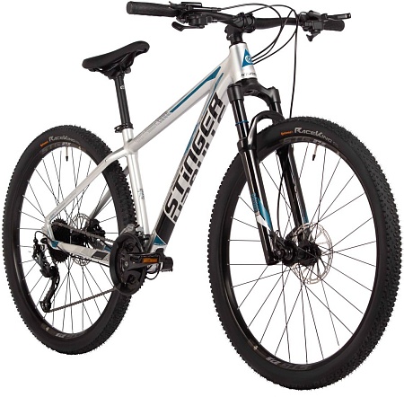 Велосипед Stinger STD 29 р.18 2025 (серебристый)