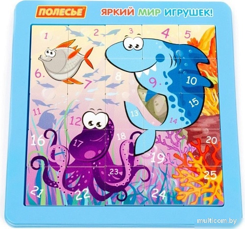Развивающая игра Полесье Морские обитатели №1 25078