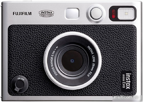 Фотоаппарат Fujifilm Instax Mini Evo (серебристый/черный)