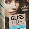 Крем-краска для волос Gliss Kur Уход и увлажнение 6-68 шоколадный каштановый