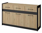 Тумба Неман мебель Стенли МН-037-15 (дуб прованс-черный)