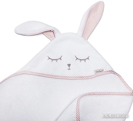 Полотенце с капюшоном Perina Лапушка ПД-05.1.95 (розовый)