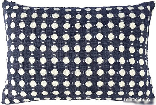 Чехол на подушку Tkano Essential. Polka dots TK23-CC0008 (темно-синий)