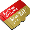 Карта памяти SanDisk Extreme microSDHC SDSQXAF-032G-GN6MN 32GB