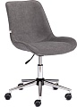 Кресло TetChair Style (флок, серый)