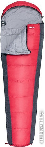 Спальный мешок Jungle Camp Track 300 (левая молния, серый/красный)