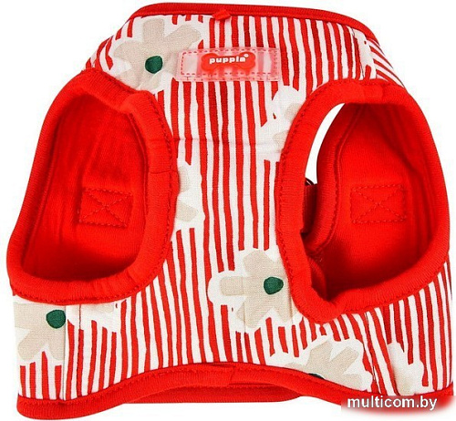 Шлейка-жилетка Puppia Verna PATA-HB1714-RD-S (красный)