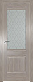Межкомнатная дверь ProfilDoors 2X 70x200 (орех пекан/стекло ромб)