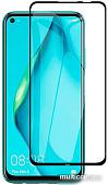 Защитное стекло Case Full Glue для Huawei P40 Lite/Nova 6SE (черный глянец)