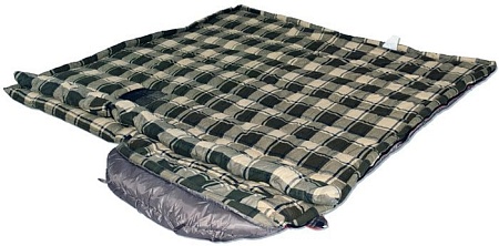 Спальный мешок AlexikA Canada Plus (серый, правая молния)