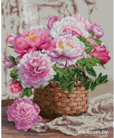 Алмазная мозаика ArtCity Садовая корзинка DP049