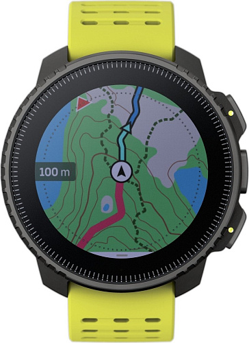 Умные часы Suunto Vertical (черный/лимонный)