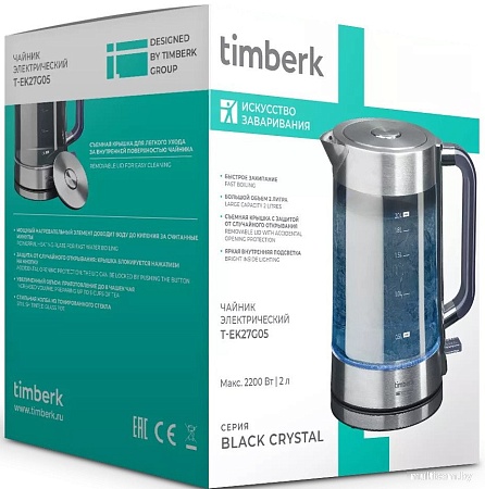 Электрический чайник Timberk T-EK27G05
