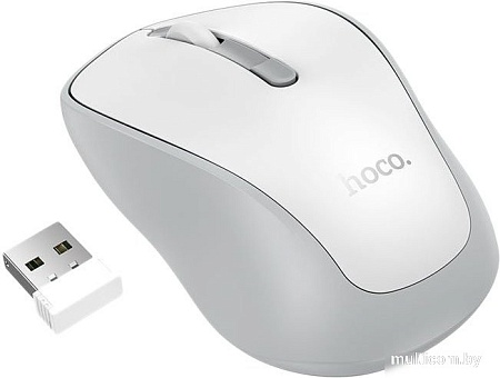 Мышь Hoco GM41 (белый/серый)