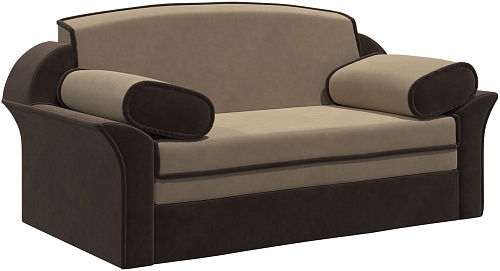 Диван Bravo Мебель Рик 1400 (Iris Latte/Iris Cappuccion)