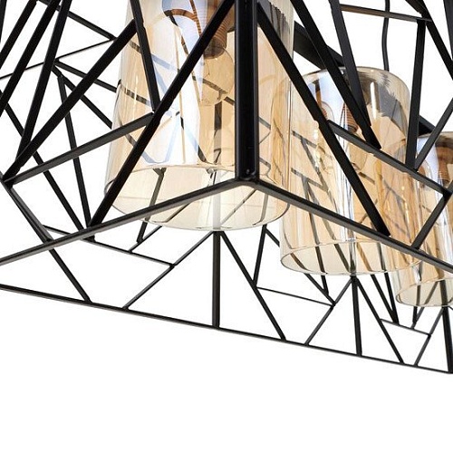 Подвесная люстра BayerLux 1692/4 6827214 (черный)