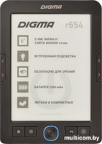 Электронная книга Digma r654