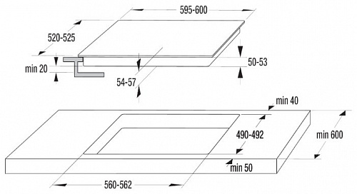 Варочная панель Gorenje ECT644BCSC