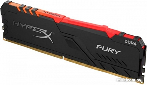 Оперативная память HyperX Fury RGB 16GB DDR4 PC4-25600 HX432C16FB4A/16