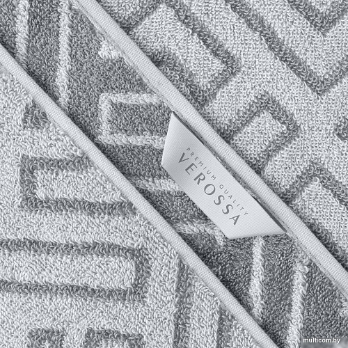 Полотенце Verossa МХ45 70x140 Estetica 2 790223 (серый/светло-серый)