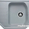 Кухонная мойка Granicom G002 (серебристый)