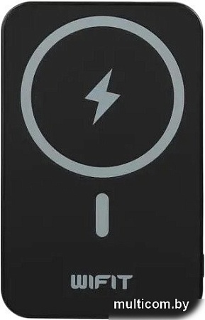 Внешний аккумулятор Wifit Wimag Magnetic Wireless Powerbank 5000mAh (черный)