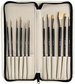 Набор кистей Малевичъ Тициан 755800 (12 шт, бежевый)