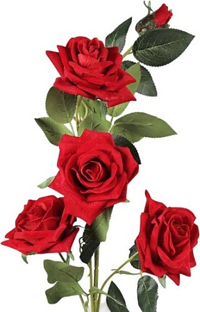 Искусственный цветок Forgarden Роза BN10578 (красный)