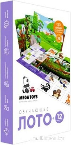 Mega Toys Лесные животные 17245
