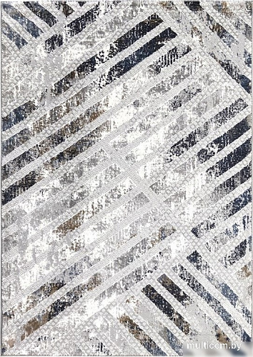 Ковер для жилой комнаты Safyun Mariel MR398-GREY-NAVY (1.2x1.7)