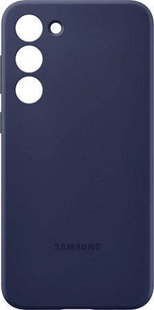 Чехол для телефона Samsung Silicone Case S23+ (темно-синий)